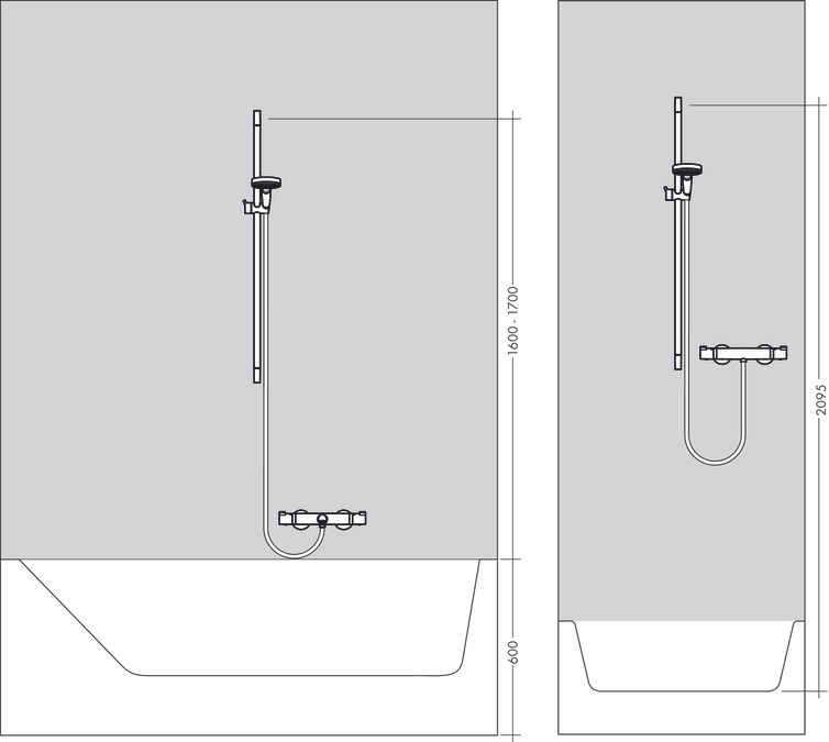 Душевой гарнитур Hansgrohe Raindance Select S 150 3jet Unica'S 27802400 с мыльницей белый/хром