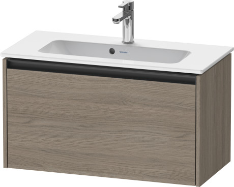 Тумба подвесная под раковину DURAVIT KETHO.2 K25056035350000 390 мм х 810 мм х 440 мм, 1 выдвижной ящик,  дуб терра