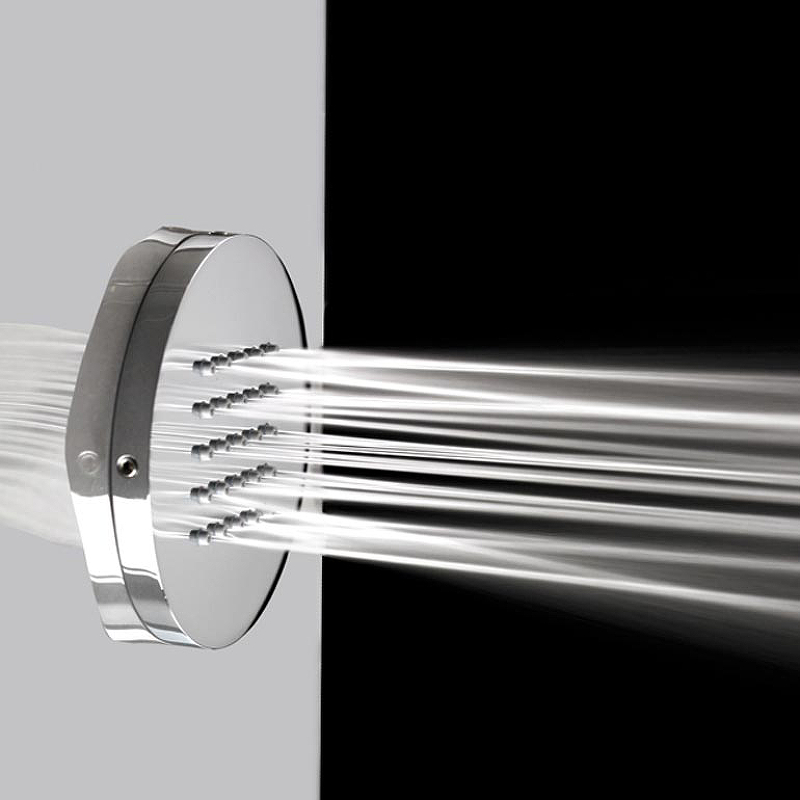 Боковая форсунка BOSSINI TONDO FLAT WALL I00175.073 Чёрный матовый