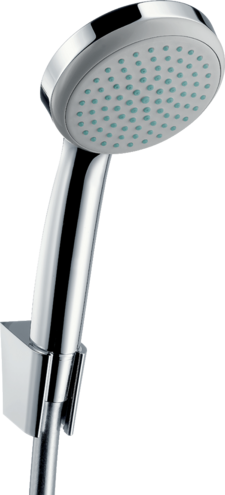 Душевой набор Hansgrohe Croma 100 Mono 27575000 с держателем и шлангом 160 см хром