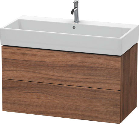 Тумба подвесная под раковину Duravit L-Cube LC 6278 7979 орех натуральный