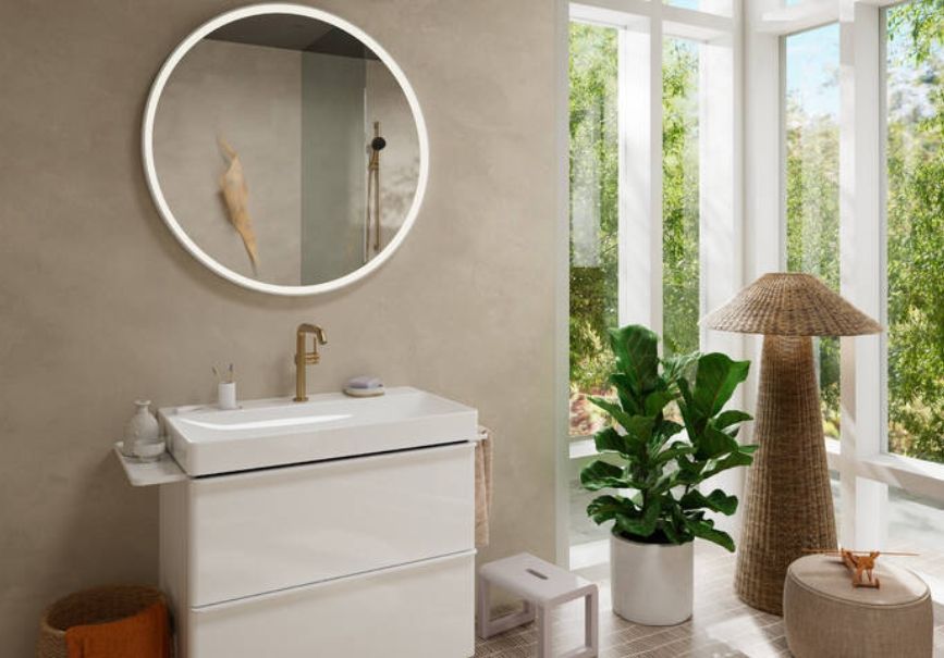 Душевая штанга HANSGROHE Unica S Puro 24402140 663 мм, с ползунком и шлангом 1600 мм, цвет Шлифованная бронза
