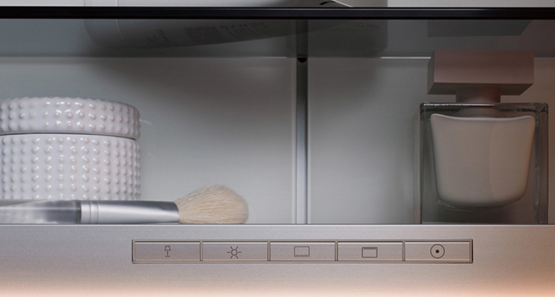 Зеркальный шкаф настенный с подстветкой KEUCO Royal Modular 2.0 800211080100200 800 мм х 700 мм х 160 мм, 2 створки, 2 розетки