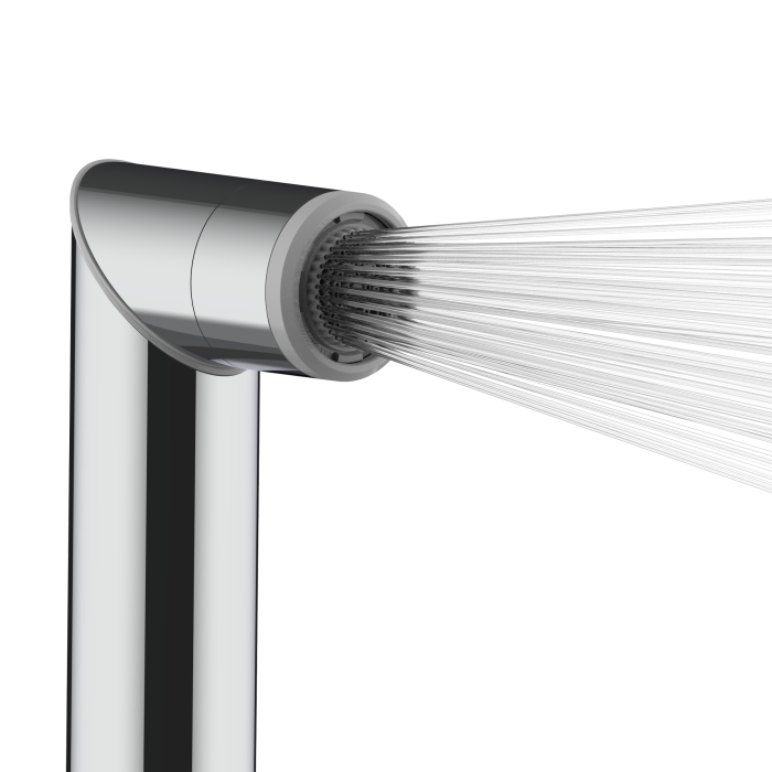 Ручной душ-палочка BOSSINI PLY B00950.030 Ø 30 мм, С поворотной головкой на 360°, цвет Хром