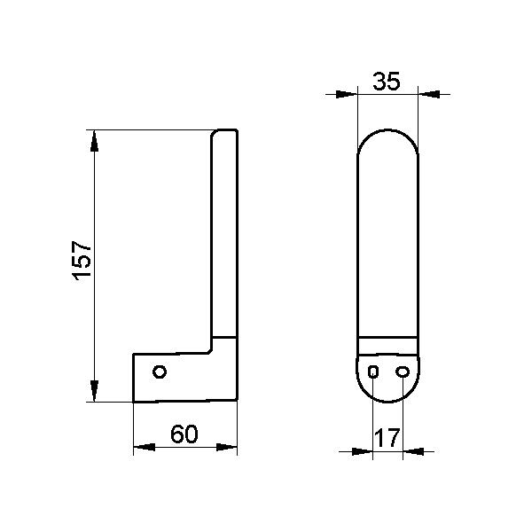 Держатель для запасных рулонов Keuco Elegance New 11663 010000 хром