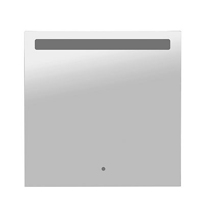 Зеркало с подсветкой GLOBO MIRROR FRAMES BPS060 600 мм х 700 мм, с сенсорным выключателем, серое