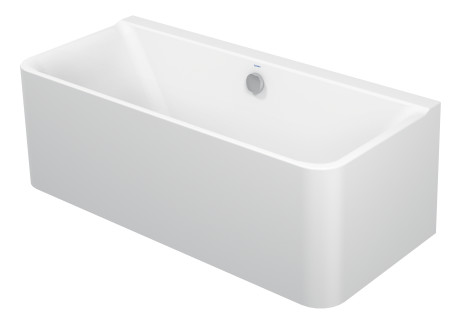 Акриловая ванна Duravit P3 Comforts 700381000000000 1800 х 800 c двумя наклонами для спины, с бесшовной акриловой панелью и рамой, пристенный вариант, белая (изделие снято с производства)