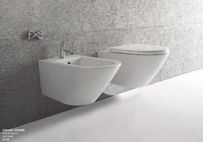 Сиденье для унитаза GLOBO FORTY3 FOR20BI 459 мм х 367 мм, съёмное, с Soft-Close, белый глянцевый