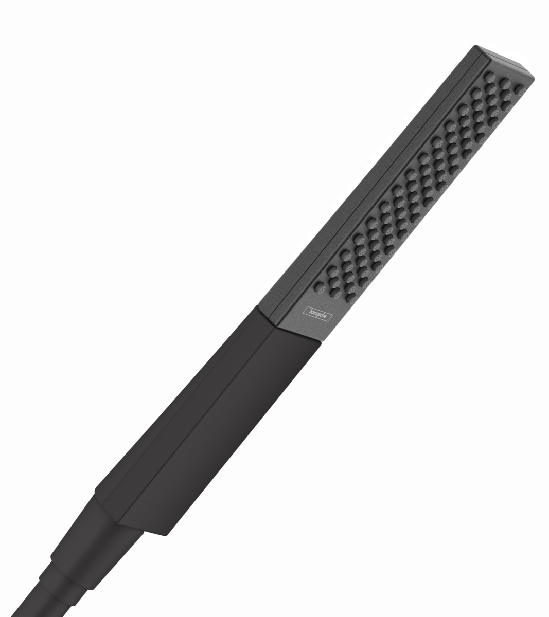 Ручной душ - палочка HANSGROHE Rainfinity 100 1jet 26866670 Чёрный матовый