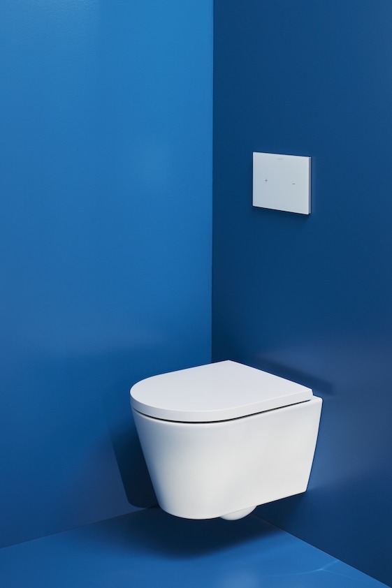Сиденье с крышкой для унитаза Kartell by Laufen  8.9133.2.757.000.1 круглая форма, цвет белый матовый
