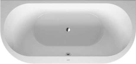 Акриловая пристенная ванна Duravit Darling New 700248000000000 1900 х 900