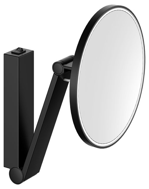 Косметическое зеркало с подсветкой KEUCO iLook Move 17612 379004 цвет Чёрный матовый
