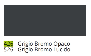 Тумба напольная BMT Galaxy 937 215 FHD 01 426  500х729х340 мм, c вырезом для раковины GALAXY, с 2 выдвижными ящиками, цвет Grigio Bromo Opaco/Metallic Titanium