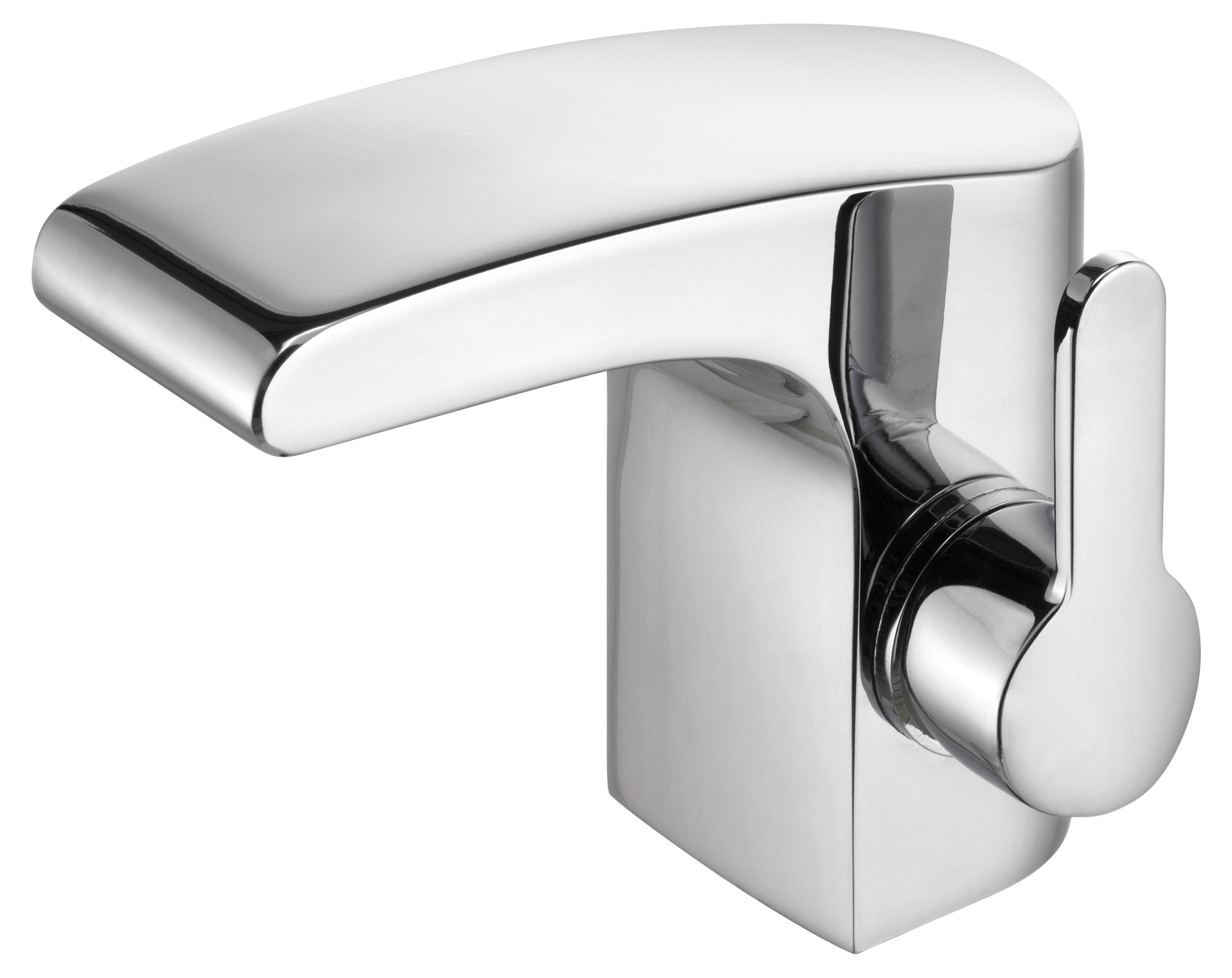 Смеситель однорычажный для раковины Keuco Elegance высота 90 мм 51604 хром