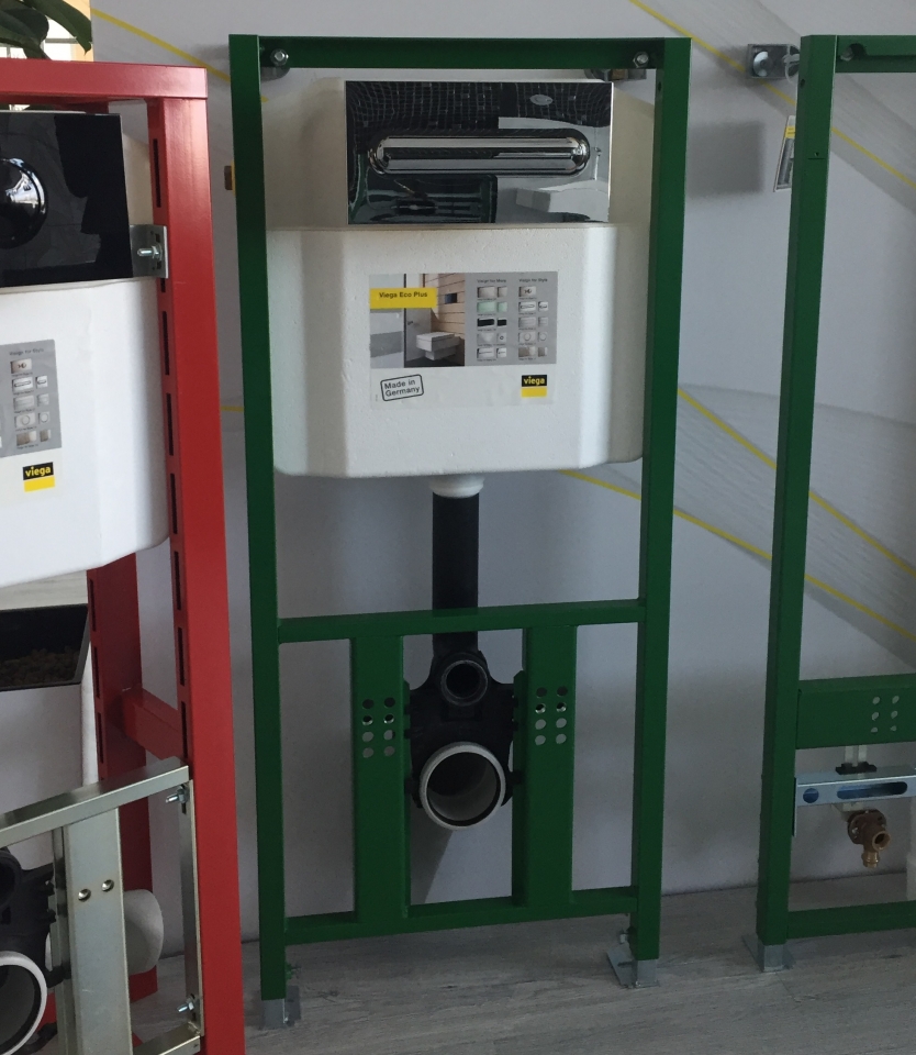 Инсталляция для подвесного унитаза Viega Eco Plus 606664 (снято с производства)