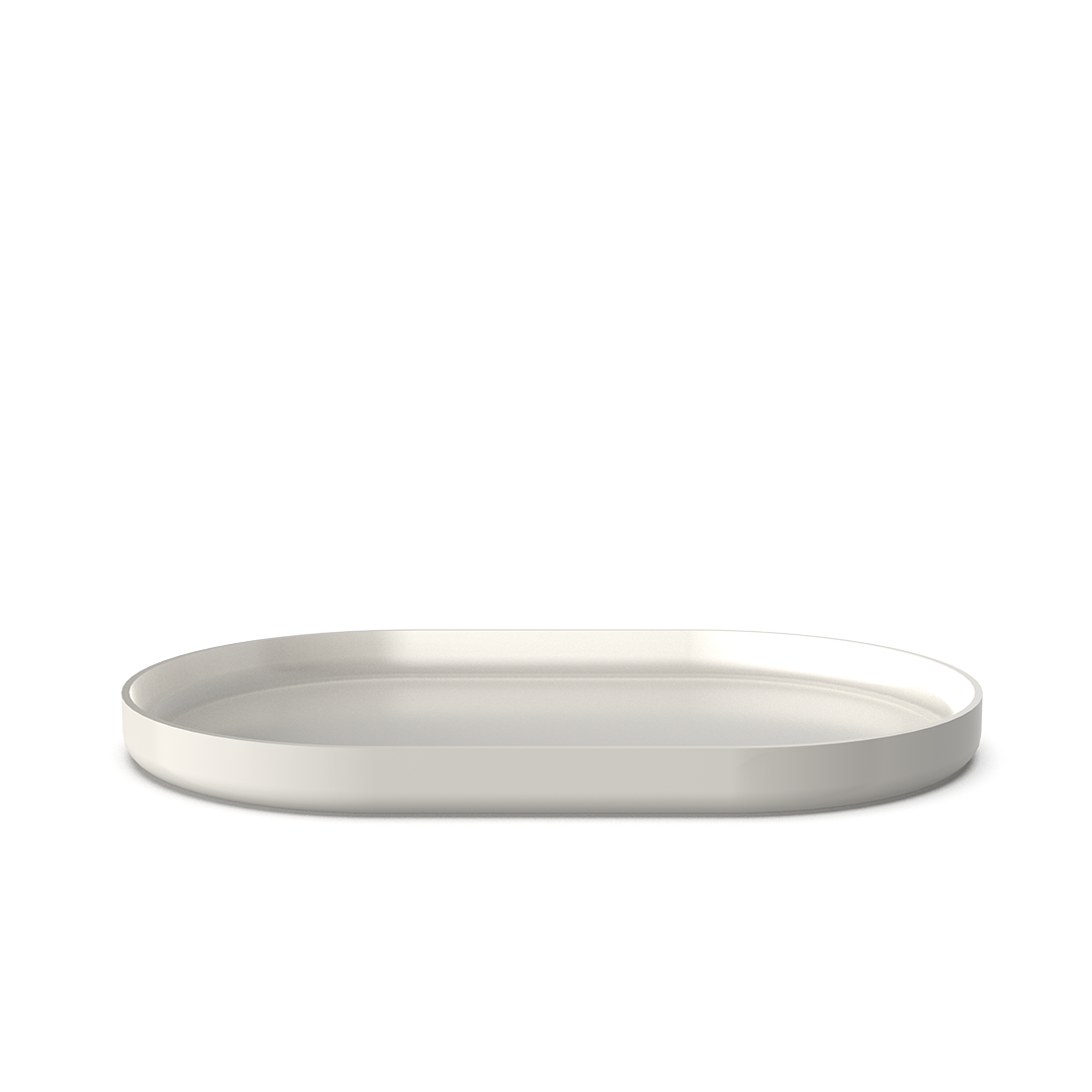 Лоток для мелочей DECOR WALTHER  OF.LINE TAB M    0671848    фарфор  3 x 33 x 21 см, цвет Shell (ракушка матовая)