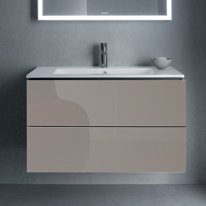 Тумба подвесная под раковину Duravit L-Cube LC624308686 капучино
