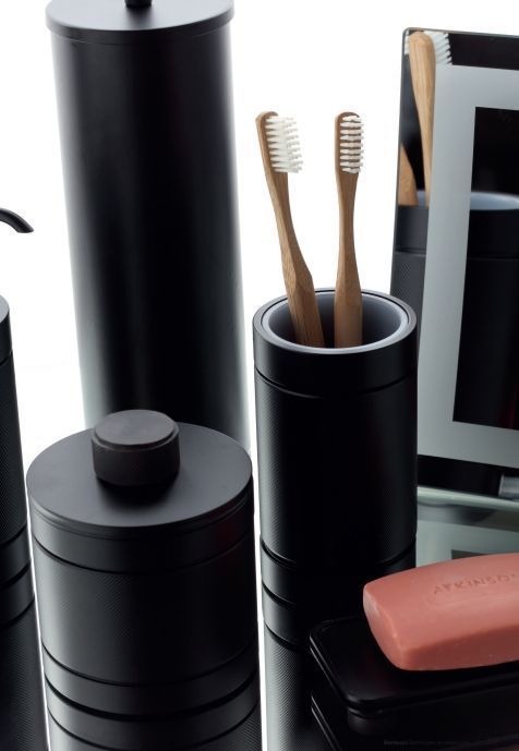 Мыльница настольная OFFICINA 01 127 7531 0800 Чёрный матовый