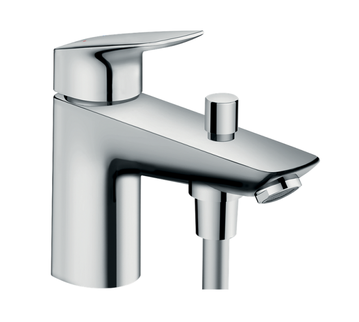 Однорычажный смеситель для ванны и душа Monotrou HANSGROHE LOGIS 71312000 цвет Хром