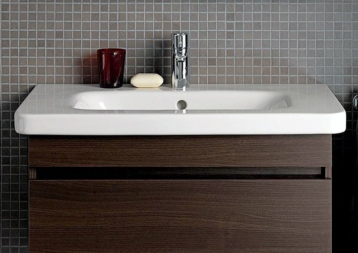 Тумба подвесная под раковину Duravit DuraStyle DS638205353 каштан темный