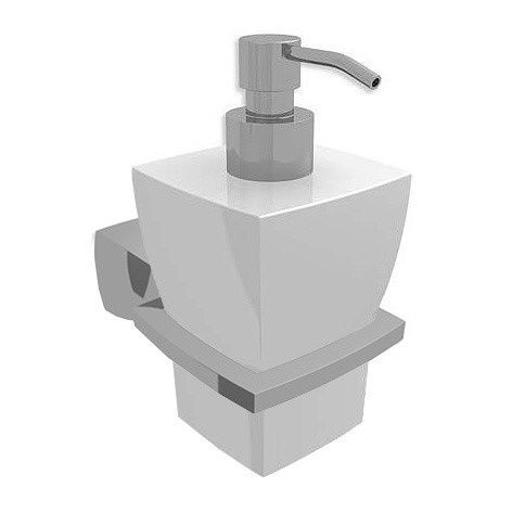 Дозатор для жидкого мыла керамический BERTOCCI GRACE 142 7728 0000 Белый/Хром