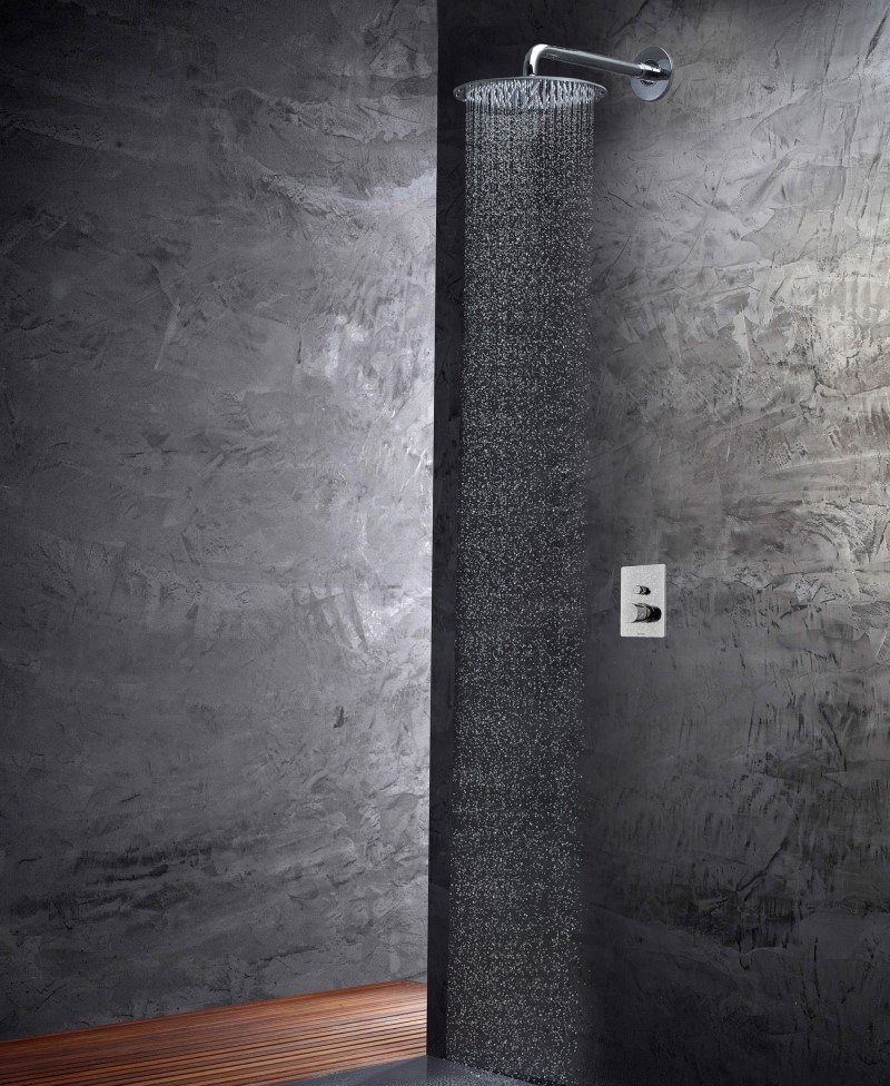 Верхний душ Bossini Paris Oki H77601I Хром c кронштейном