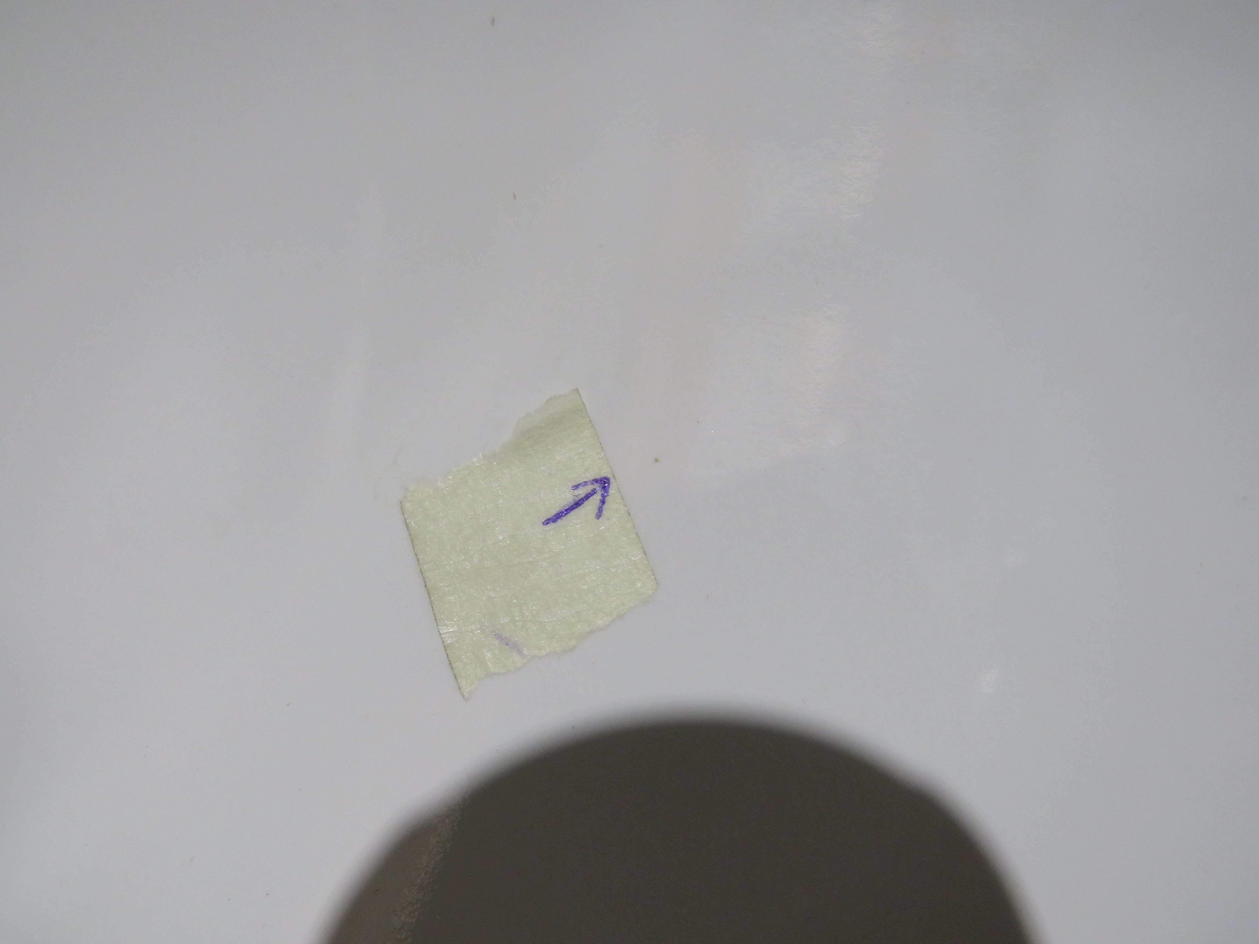 УЦЕНКА  Раковина - чаша GSI NUBES  978311_УЦ/3   600 мм х 380 мм, без отверстия под смеситель, без перелива, белая глянцевая / Дефект: точки в эмали