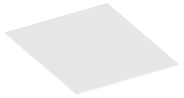 Верхняя декоративныя панель Keuco Edition 90 39024 329000 для тумбы 400 мм цвет белый мрамор