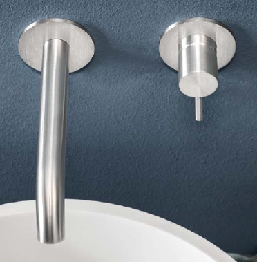 Внешняя часть однорычажного смесителя для раковины ALMAR Washbasin E210033.HB цвет Латунь брашированная