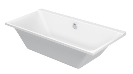 Акриловая ванна Duravit P3 Comforts 700378000000000 1900 х 900 c двумя наклонами для спины, встраиваемая или с панелями, белая (изделие снято с производства)