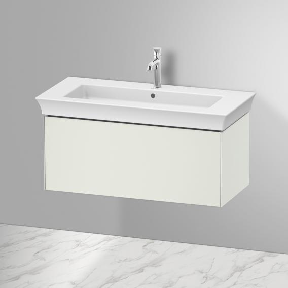 Тумба подвесная  DURAVIT White Tulip WT424203636 458 мм х 984 мм, с одним выдвижным ящиком, белый шелковисто-матовый