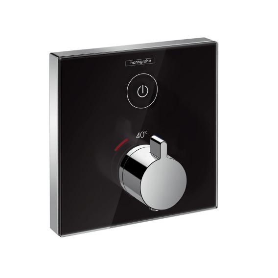 Термостат для душа HANSGROHE RainSelect 15737600 с одним потребителем, Чёрный/Хром