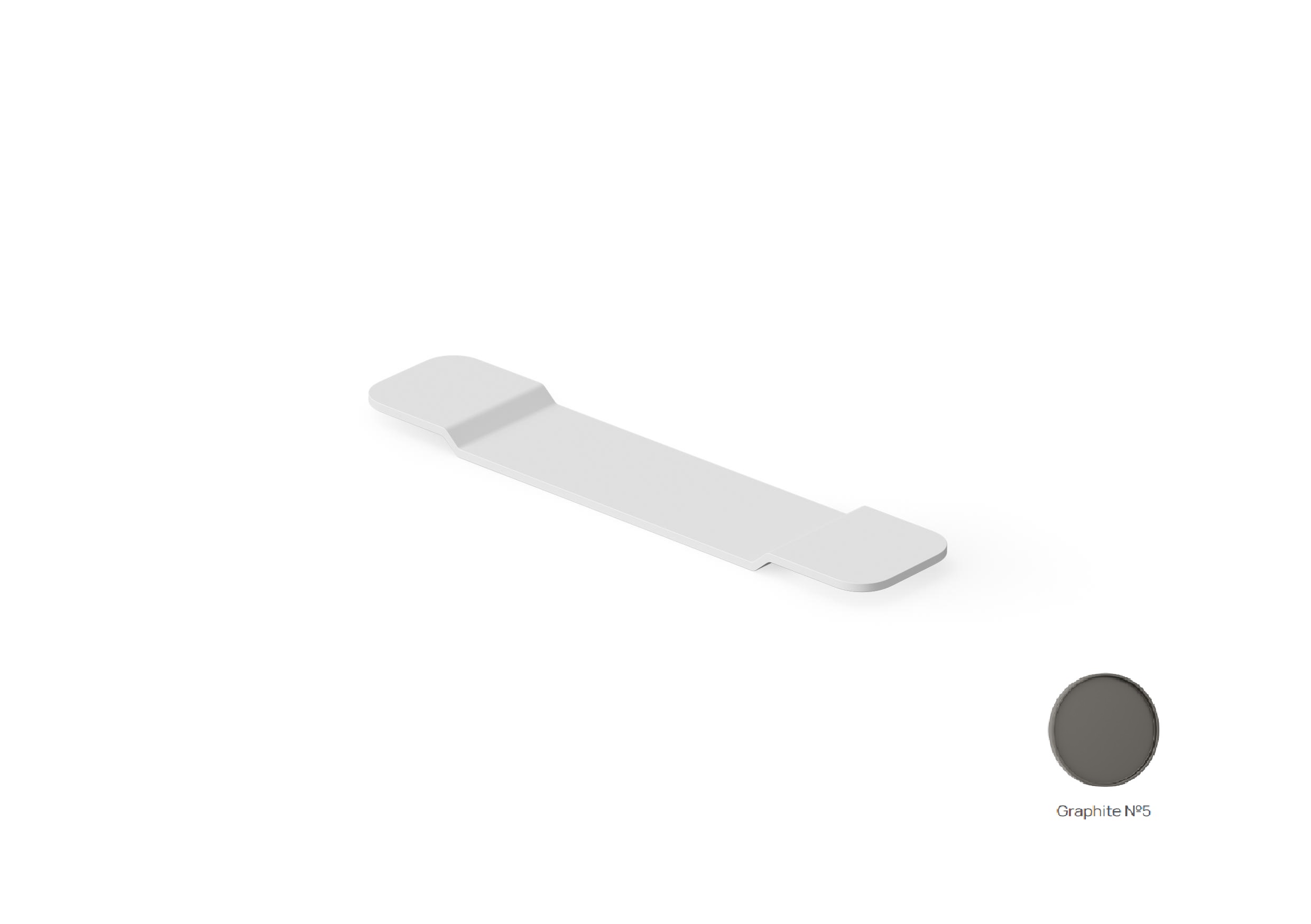 Полочка для ванны DEA DESIGN   DD3601 940 5   940 х 200 х 35 мм, из композита Solidsurface,   цвет Graphite №5