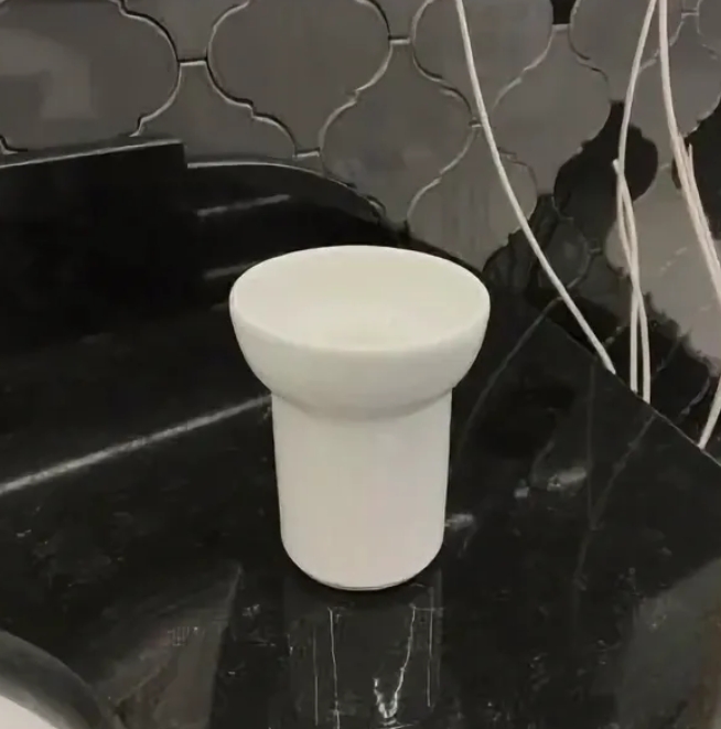 Стакан керамический без держателя NICOLAZZI ACCESSORI C1488/1 Белый