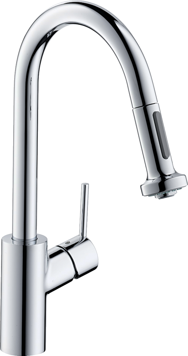Смеситель Hansgrohe Talis S2 Variarc 14877000 для кухонной мойки с вытяжным душем 