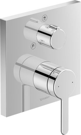 Однорычажный смеситель для душа Duravit С.1 C14210011010, Хром