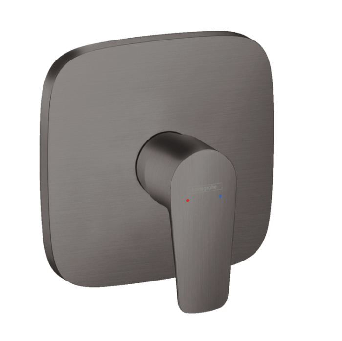 Cмеситель для душа скрытого монтажа HANSGROHE Talis E FinishPlus 71765340 цвет Шлифованный чёрный хром