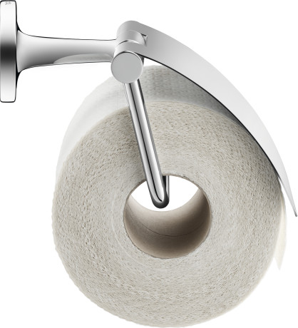 Держатель туалетной бумаги Duravit Starck T   0099401000_УЦ    хром / Изделие с выставки. Потертостей нет. Сосояние отличное.