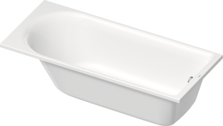 Встраиваемая акриловая ванна Duravit D-Neo 700475000000000 1800 мм х 800 мм, c одним наклоном для спины, белая