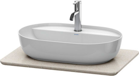 Столешница для раковины Duravit Luv LU946502525 кварцевый камень песочный структурный
