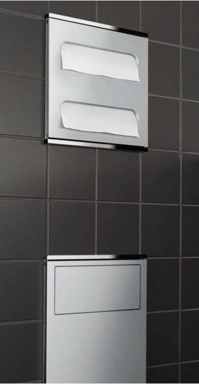 Модуль для умывальника №2 KEUCO Plan Integral 44985 011702 петли справа хром/алюминий лак