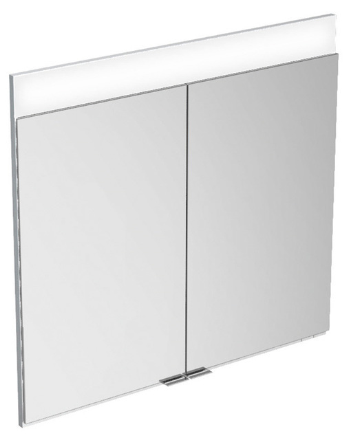 Зеркальный шкаф Keuco Edition 400 21551171301 алюминий