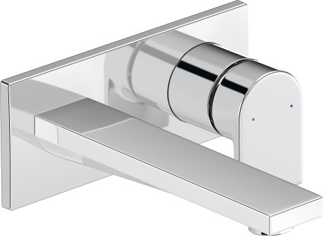 Смеситель однорычажный для раковины DURAVIT TULUM TU1070004010 с переливом, длина излива 171 мм, хром