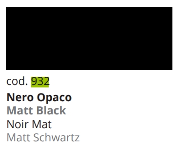 Комплект мебели BMT BLEUS 4.0  BL4-10.1  700х1701х250 мм шкаф высокий, ручки металлические, цвет Burnt Walnut/Nero Opaco