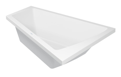 Акриловая ванна Duravit Paiova 700215000000000 1700 х 1300 c наклоном для спины справа, встраиваемая, угловая, белая