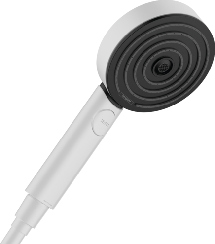 Ручной душ Hansgrohe Pulsify Select S 24100700 105 3jet Activation, белый матовый