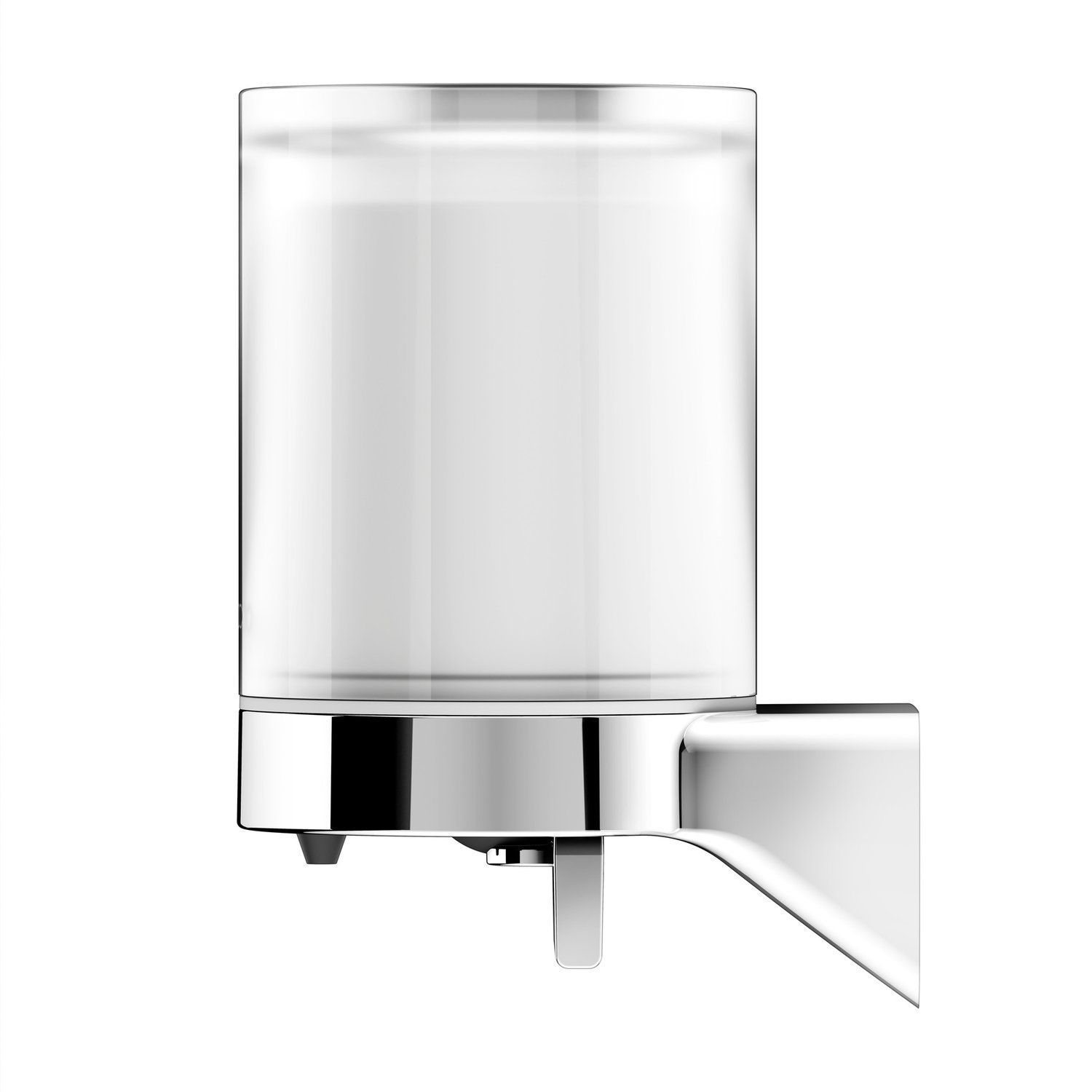 Дозатор жидкого мыла с хрустальной колбой KEUCO AVENO 14652 019000 с клеевым комплектом, цвет Хром