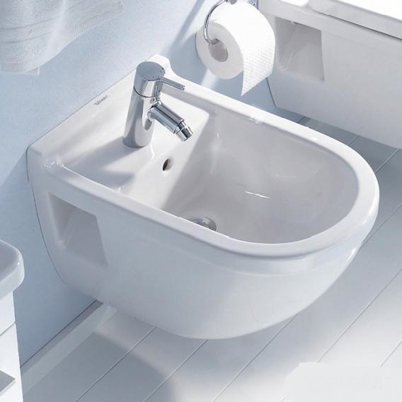 Подвсеное биде Duravit Starck 3 2230150000 с переливом, белое 