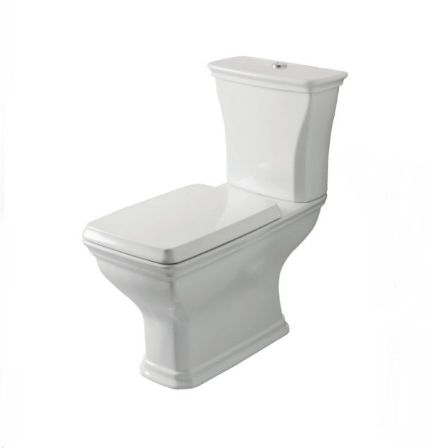 Бачок для напольного унитаза ARTCERAM CIVITAS CIC009 01 00 390 мм х 440 мм, подвод воды сверху, белый глянцевый