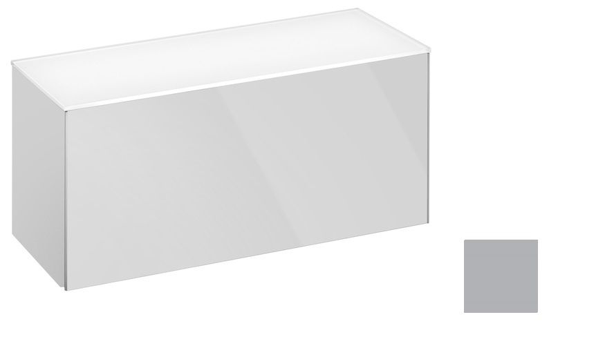 Боковая тумба Keuco Royal Reflex  34010 130000 корпус матовый лак/фасад стекло титан